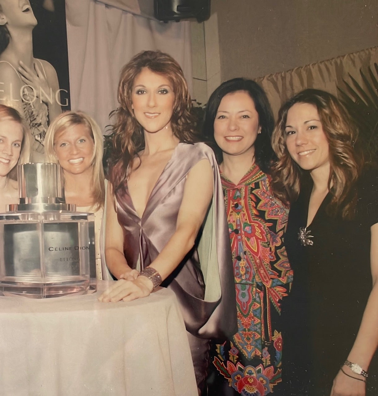 Memory Monday:  Working with Celine Dion For All Of Her Perfume Brands
