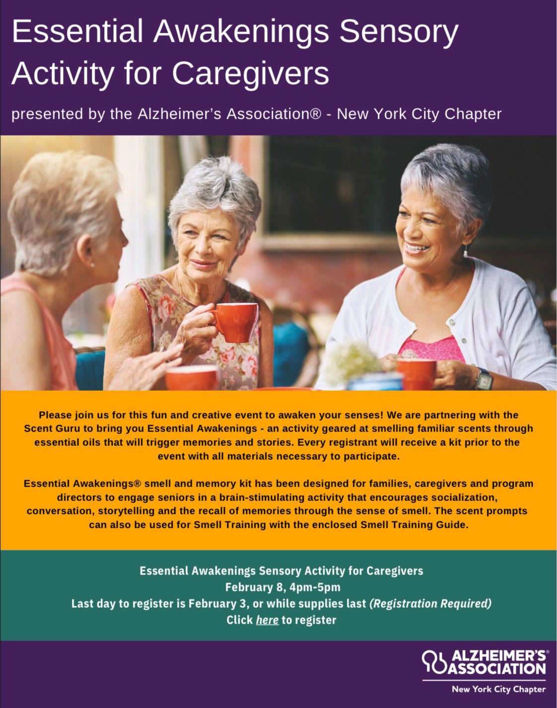 Feedback From Caregivers As Reported By The Alzheimer's Association of New York City Chapter